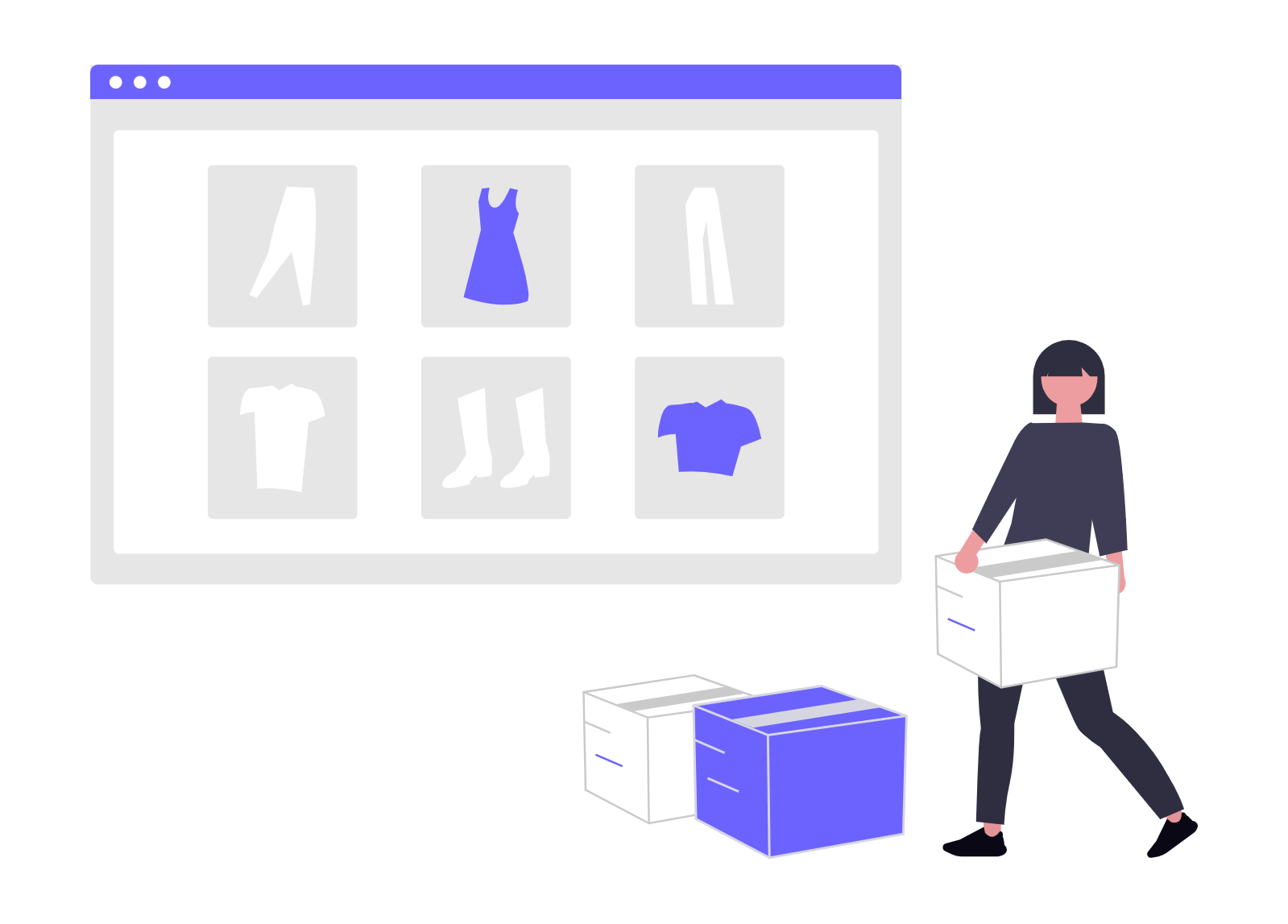 Tienda en construcción